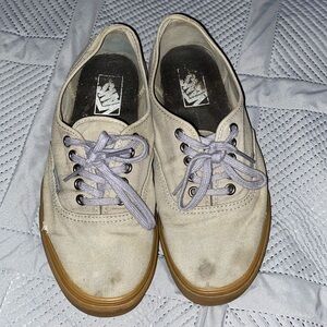 Grey Classic Vans Men's Size 8